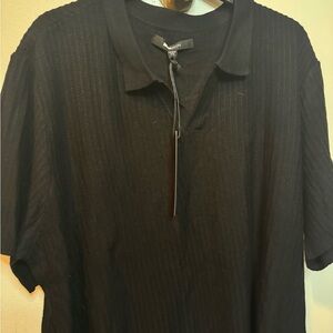 Fashion Nova Black Casual Button Down Shirt